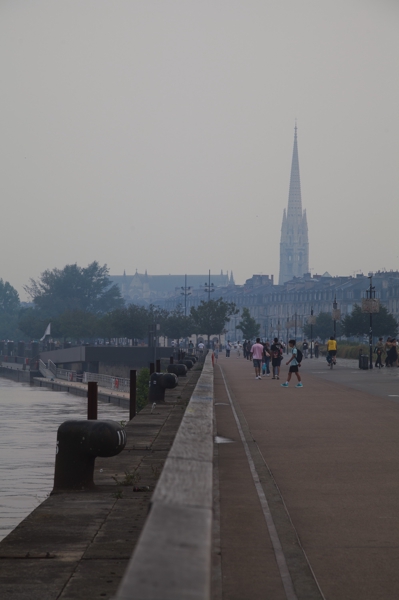 Incendies de Juillet en Gironde – Fumées à Bordeaux